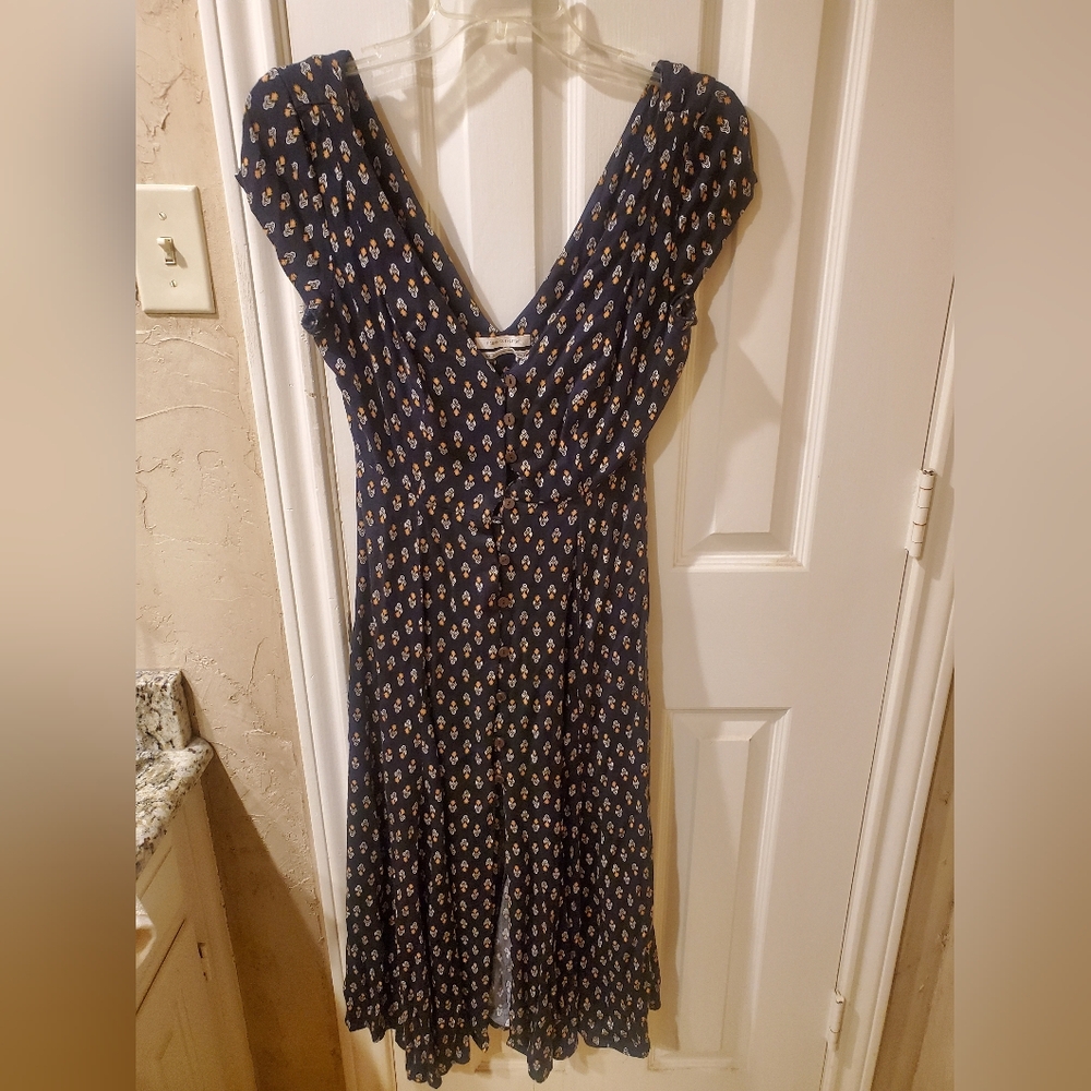 Floral Short Sleeve Dress